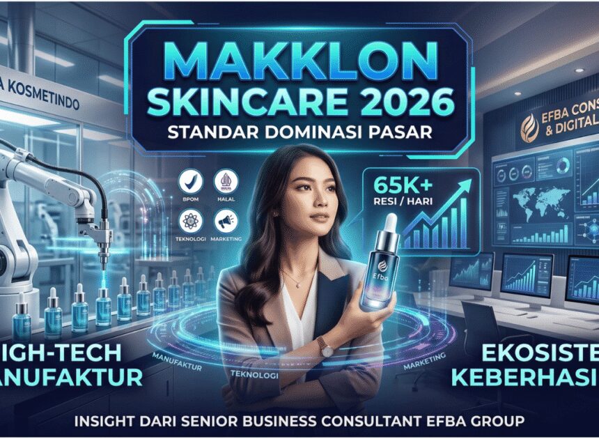 Dominasi Pasar Kecantikan 2026: Mengapa Maklon Skincare di Efba Kosmetindo Menjadi Standar Baru Keberhasilan Brand Berteknologi Tinggi