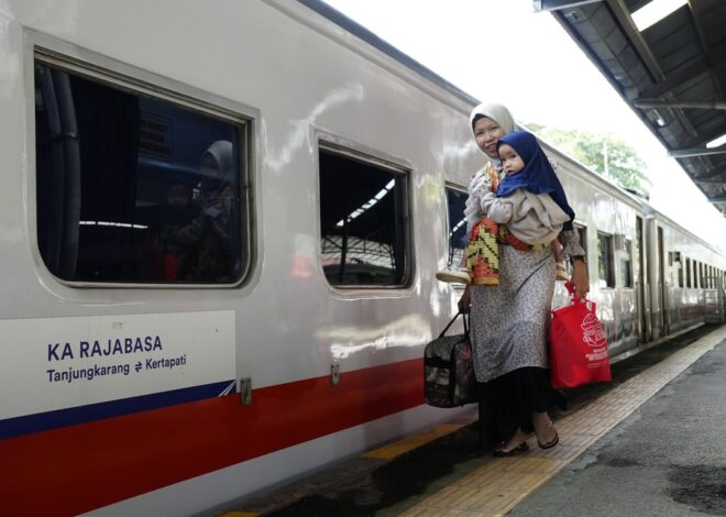 KA Rajabasa Jadi Kereta Api Terfavorit pada Caturwulan I 2026 di Wilayah Divre IV Tanjungkarang