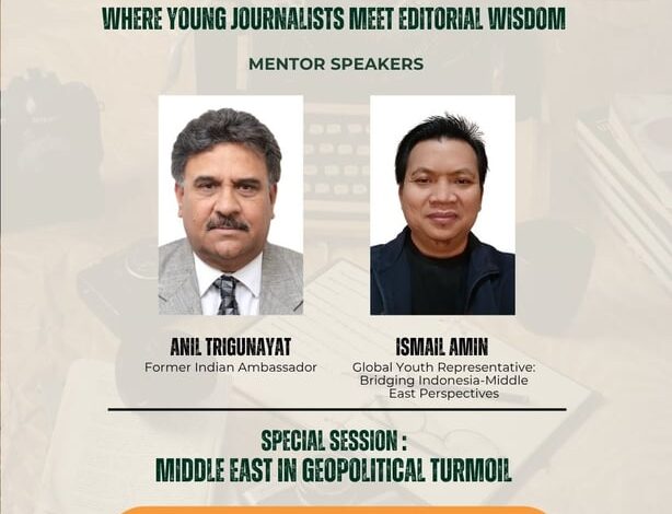 Voices of Tomorrow Special Session Bahas Gejolak Timur Tengah dan Tantangan Jurnalisme Global