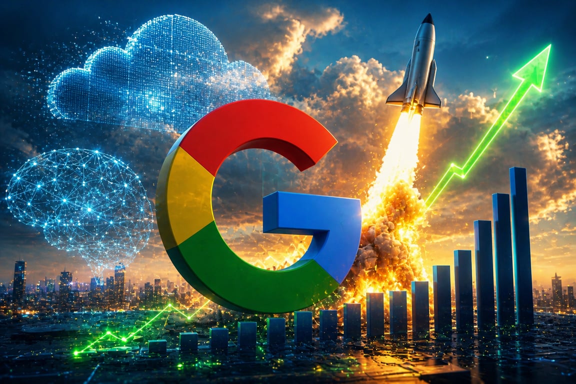 Alphabet Melesat: AI dan Cloud Dorong Laba 85%, Saham Langsung Terbang 9,3%