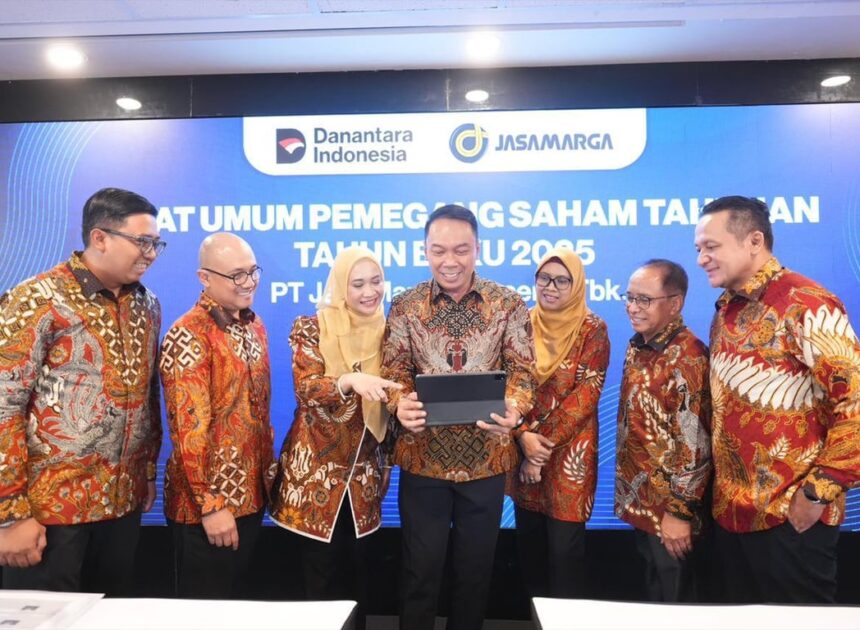 Gelar RUPST Tahun Buku 2025, Jasa Marga Tebar Dividen Rp1,1 Triliun