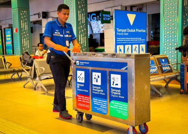 Mulai dari Stasiun Pasar Senen, KAI Daop 1 Jakarta Bangun Budaya Pilah Sampah Bersama Pelanggan
