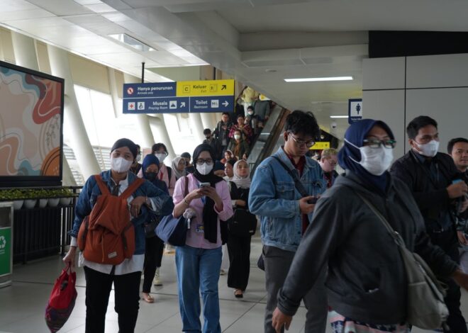 Ini Stasiun Pengguna LRT Jabodebek Terpadat Saat Jam Berangkat Kerja, Didominasi Menuju Jakarta