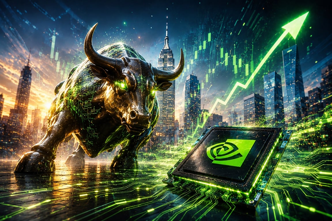 Nvidia Bikin Wall Street Makin Bullish, Demam AI Dorong Optimisme Investor