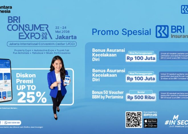 BRI Insurance Tebar Promo Spesial di Event BRI Consumer Expo 2026 di JICC