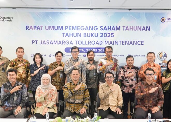 Gelar Rapat Umum Pemegang Saham Tahunan (RUPST), PT Jasamarga Tollroad Maintenance Catatkan Kinerja Positif Sepanjang Tahun Buku 2025