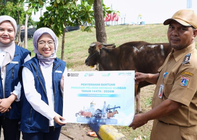 PT Pelindo Sinergi Lokaseva Berbagi Hewan Kurban, Perkuat Kepedulian Sosial dan Dukung Peternak Lokal