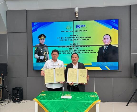 Dukung Penguatan Governance, BRI Finance Resmikan Kerja Sama dengan Kejari Samarinda