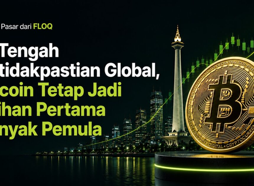 Di Tengah Gejolak Global, Bitcoin Tetap Jadi Pilihan Utama Investor Crypto Baru di Indonesia