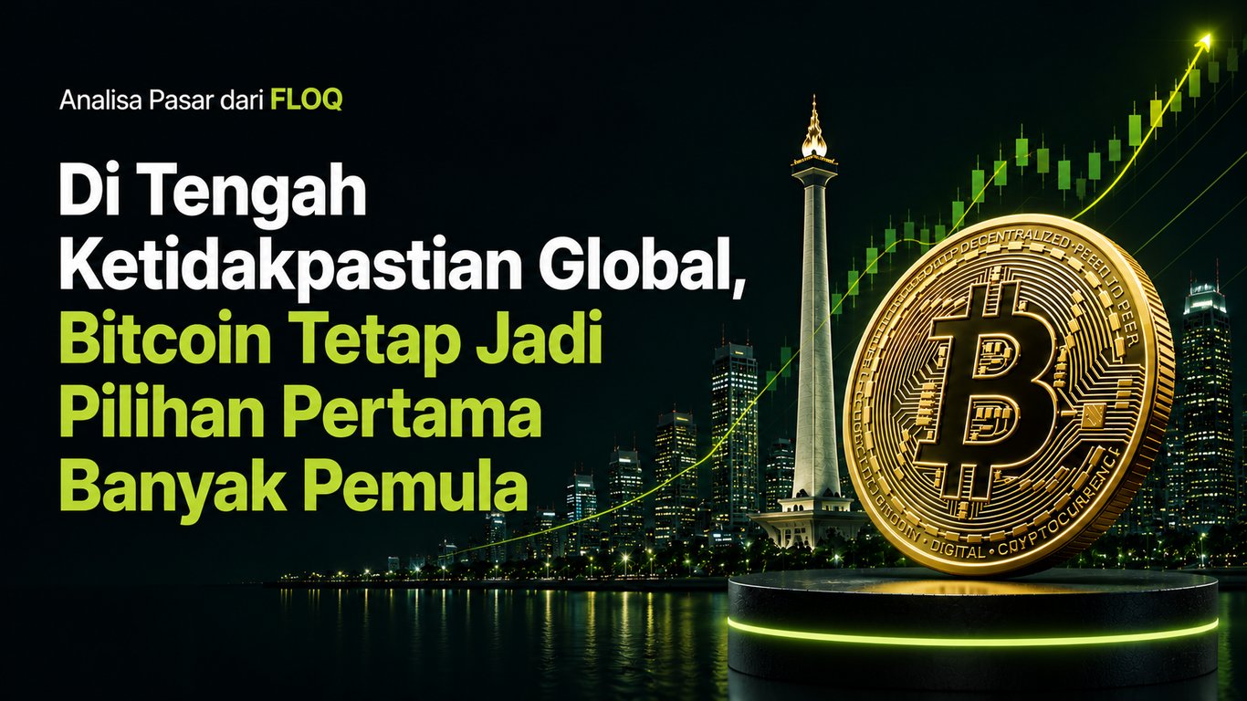 Di Tengah Gejolak Global, Bitcoin Tetap Jadi Pilihan Utama Investor Crypto Baru di Indonesia