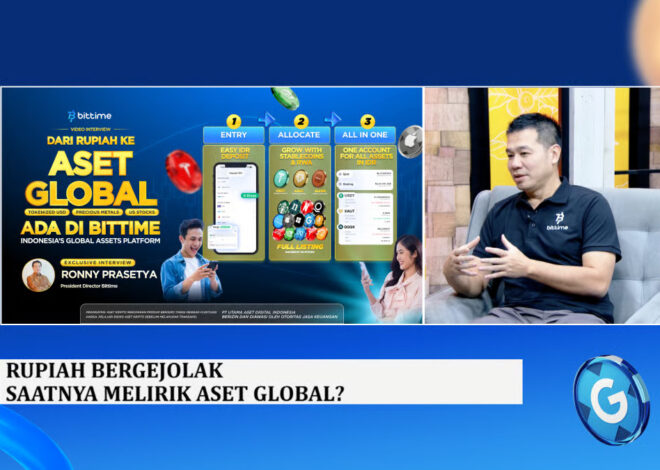 Rupiah Bergejolak, Saatnya Lirik Aset Global? Investor Kini Bisa Akses Tokenisasi Aset Global Mulai Rp10.000 di Bittime