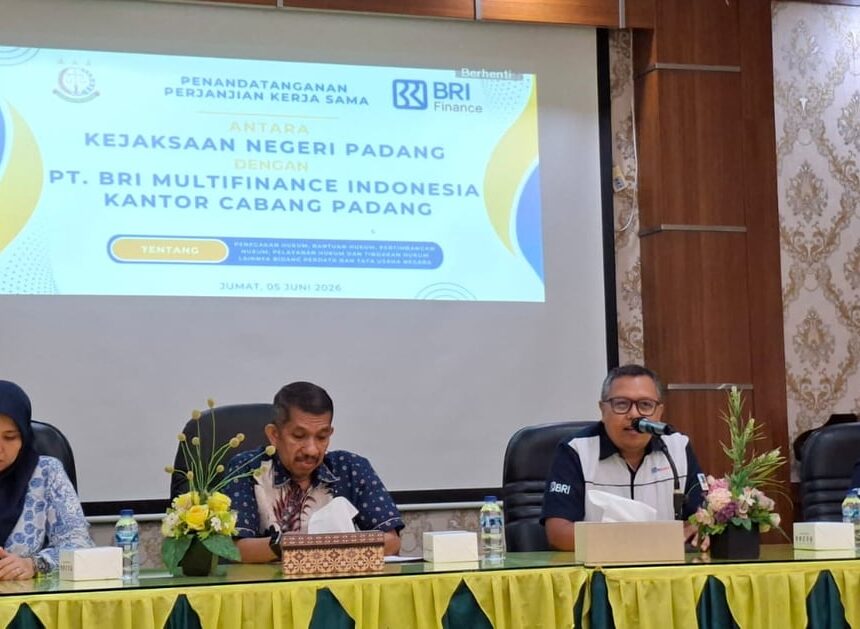Dukung Tata Kelola Bisnis yang Sehat, BRI Finance Jalin Kerja Sama Strategis dengan Kejaksaan Negeri Padang