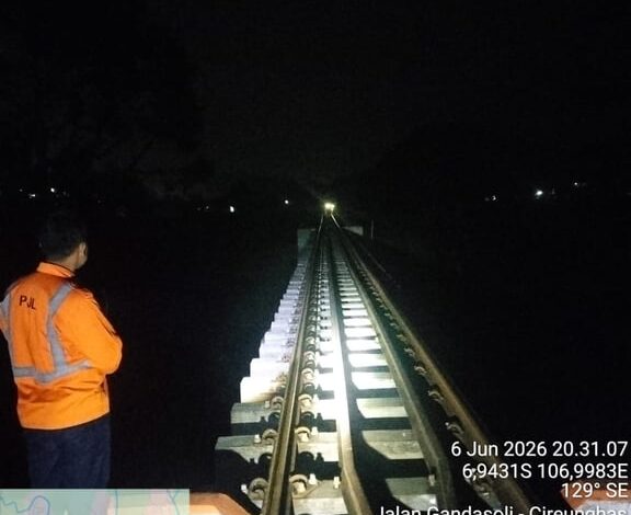 Keselamatan Prioritas Utama, KAI Daop 2 Bandung Pastikan Jalur Aman Pasca Gempa di Cianjur