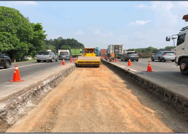 Jaga Kualitas Layanan Jalan Tol, PT JMTM Gelar Rekonstruksi Perkerasan di Sejumlah Titik Ruas Tol Cawang–Tomang–Pluit dan Jakarta–Tangerang