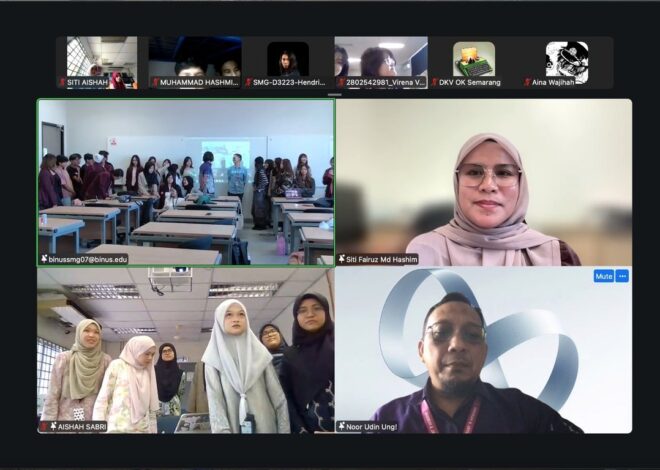 Perluas Perspektif Global Mahasiswa DKV, BINUS University @Semarang Hadirkan Program Twin Class Internasional