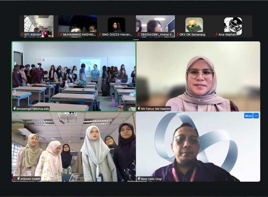 Perluas Perspektif Global Mahasiswa DKV, BINUS University @Semarang Hadirkan Program Twin Class Internasional