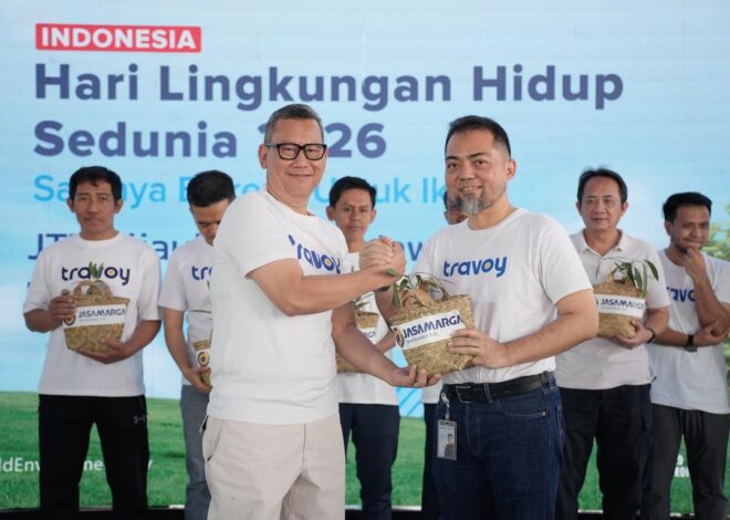 Peringati Hari Lingkungan Hidup Sedunia 2026, JTT Komitmen Hijaukan Trans Jawa melalui Penanaman 1.000 Pohon