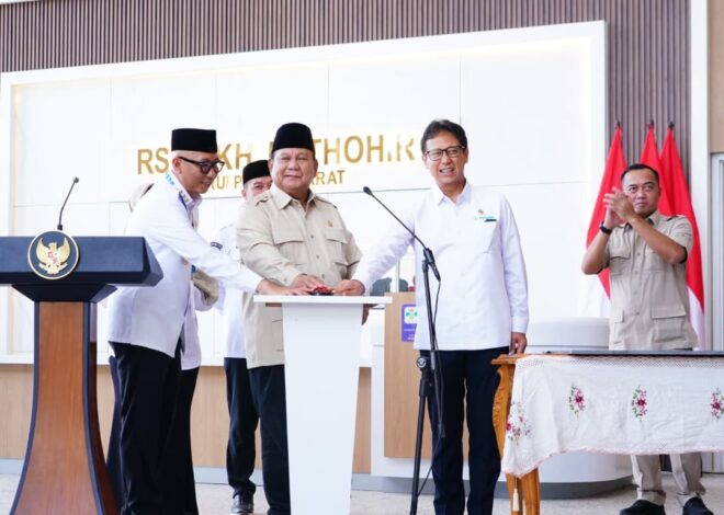Dibangun PTPP, RSUD KH. Muhammad Thohir Krui Diresmikan Presiden  Prabowo