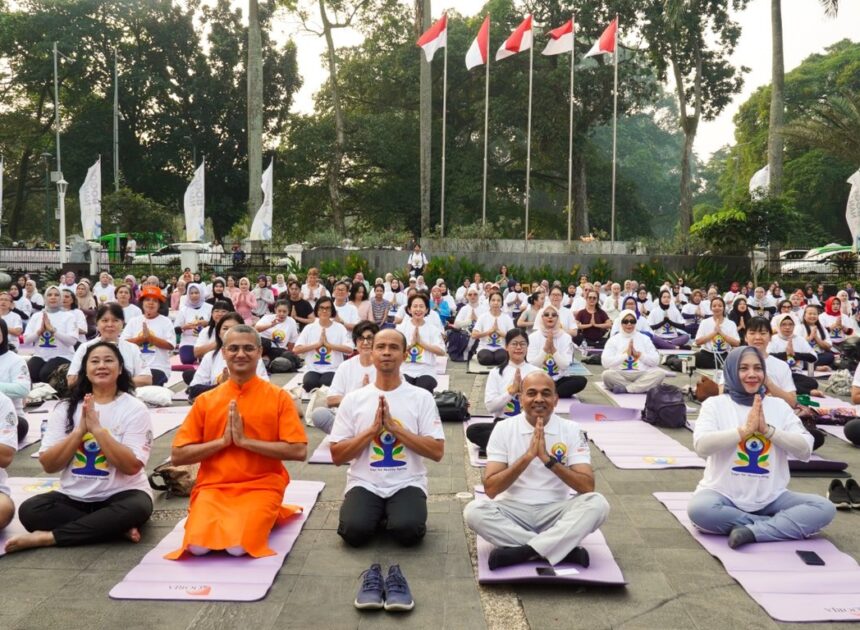 Kedutaan Besar India Gelar International Yoga Day 2026 di Bogor, Dihadiri Lebih dari 500 Peserta