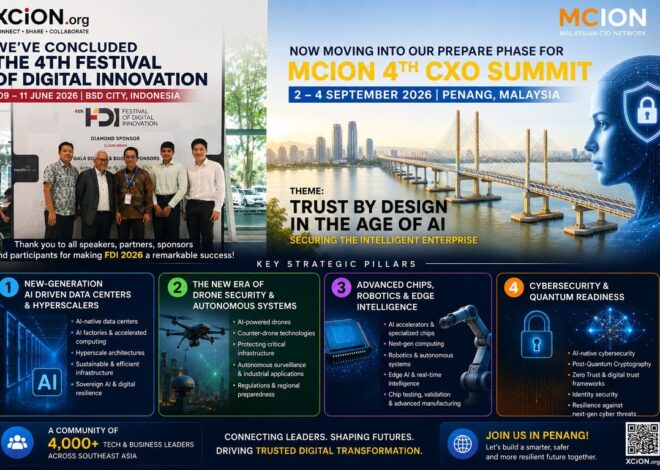 XCION Sukses Gelar Festival Inovasi Digital ke-4 Tahun 2026, Menargetkan MCION 4th CXO Summit di Penang