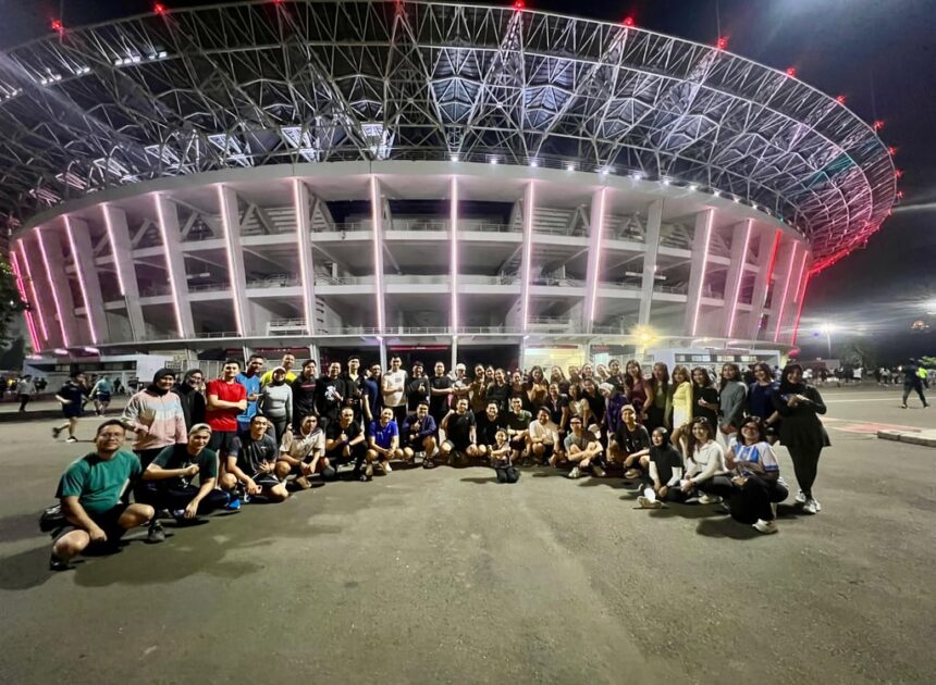 Running Bersama di Kawasan GBK, Pekerja BRI Sudirman Semanggi Perkuat Kebugaran dan Kebersamaan