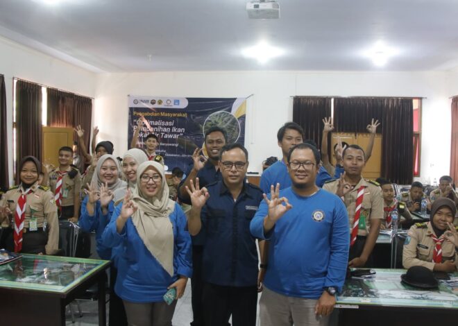 PENTINGNYA KELESTARIAN IKAN LOKAL AIR TAWAR, TIM PENGABDIAN MASYARAKAT AKUAKULTUR FIKKIA GENCARKAN EDUKASI PEMBENIHAN DI SMKN 1 GLAGAH BANYUWANGI