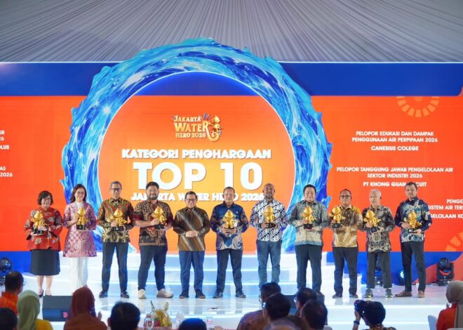 HUT Jakarta ke-499, PAM JAYA Anugerahkan Jakarta Water Hero 2026 dan Rekor MURI Sambungan Rumah
