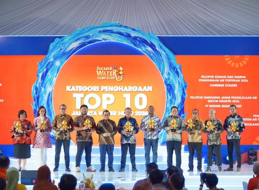 HUT Jakarta ke-499, PAM JAYA Anugerahkan Jakarta Water Hero 2026 dan Rekor MURI Sambungan Rumah