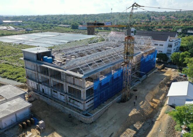 Menata Masa Depan dari Setiap Lantai: Pembangunan Gedung Baru Politeknik Negeri Madura Kian Berakselerasi