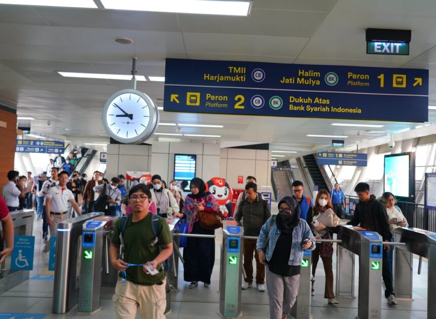 LRT Jabodebek Catat 2,5 Juta Pengguna pada Mei 2026, Perjalanan Akhir Pekan Ikut Meningkat