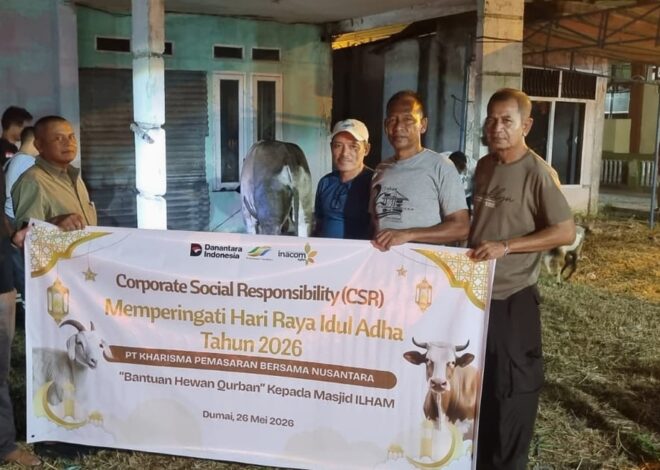 Holding Perkebunan Nusantara Tebar Manfaat Idul Adha, KPBN Unit Dumai Salurkan Hewan Kurban untuk Masyarakat