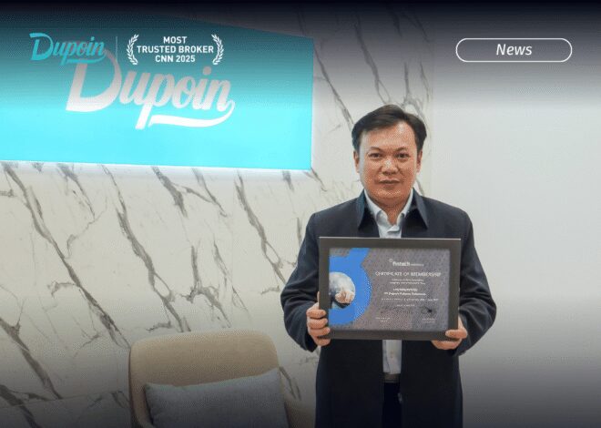 Dupoin Futures Resmi Jadi Anggota AFTECH, Perluas Kolaborasi di Industri Fintech