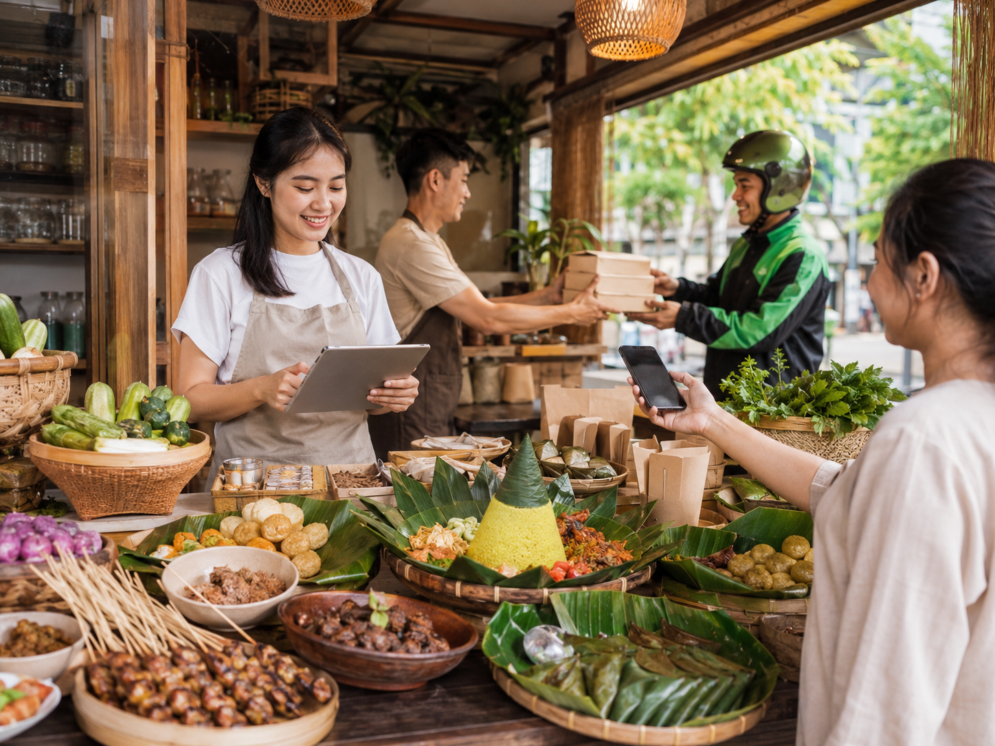 Transformasi Bisnis Kuliner Indonesia di Era Digital: Dari Warung Tradisional Menuju Ekonomi Kreatif Berbasis Teknologi
