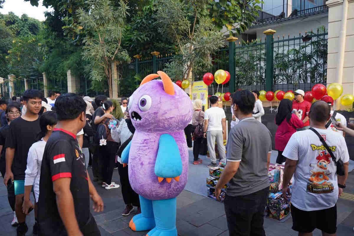 Dumdumz Jadi Magnet Baru di CFD Jakarta, Tarik Antusiasme Ratusan Pengunjung
