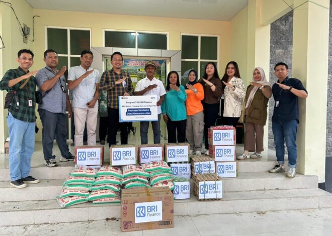 BRI Finance Salurkan Bantuan Kemanusiaan  bagi Korban Gempa Sulawesi Tengah