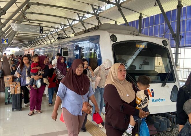 KAI Bandara Layani Lebih dari 2,1 Juta Penumpang di Sumatera Utara Selama Semester I 2026