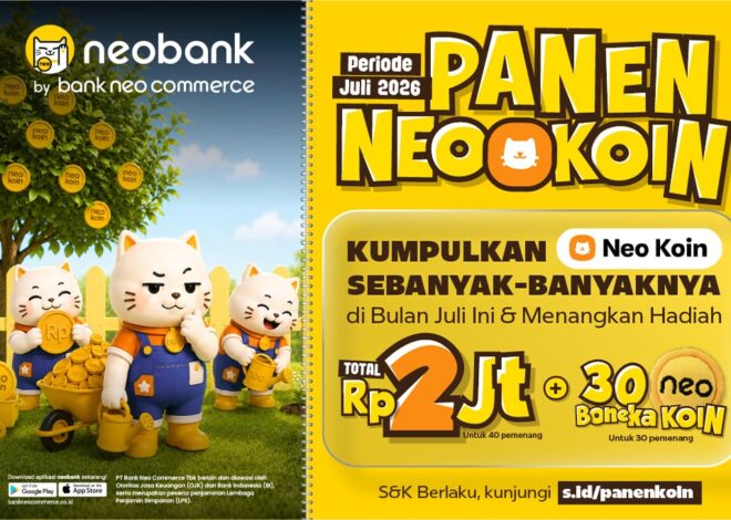Panen Neo Koin di neobank, Kumpulkan Koin dan Dapatkan Hadiahnya