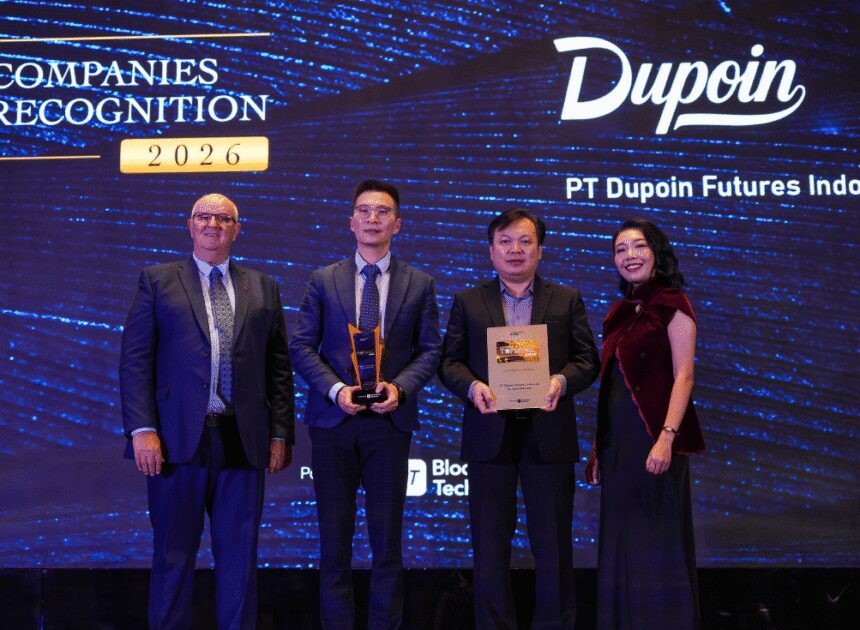 Dupoin Futures Raih Penghargaan Top Futures Broker 2026 dari Bloomberg Technoz bersama Indonesia Data