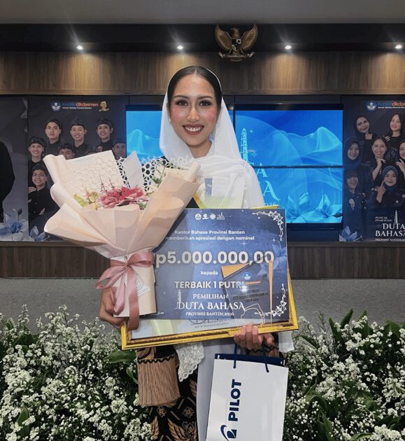 Terinspirasi dari Pengalaman Studi di Meksiko, Mahasiswi BINUS @Alam Sutera Raih Juara 1 Duta Bahasa Banten 2026