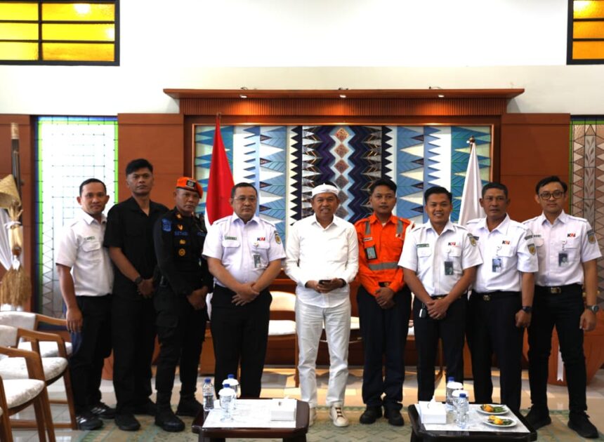 KAI Daop 2 Bandung Sampaikan Terima Kasih Kepada Gubernur Jawa Barat atas Atensi Penuh Keselamatan Perjalanan Kereta Api