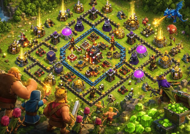 Percepat Upgrade Bangunan dan Pasukan melalui Top Up Clash of Clans