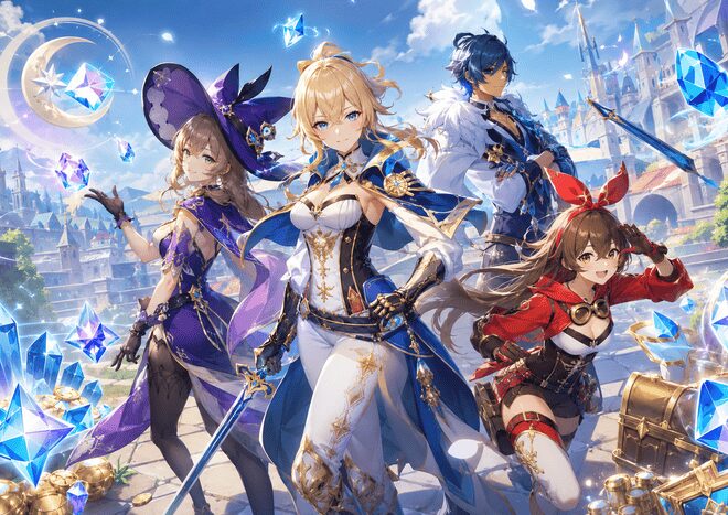 Top Up Genshin Impact Lebih Praktis untuk Mendapatkan Genesis Crystals dan Karakter Favorit