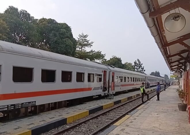 KAI Daop 2 Bandung Pastikan Perjalanan Kereta Api Aman Pasca Gempa 4,9M di Selatan Sukabumi