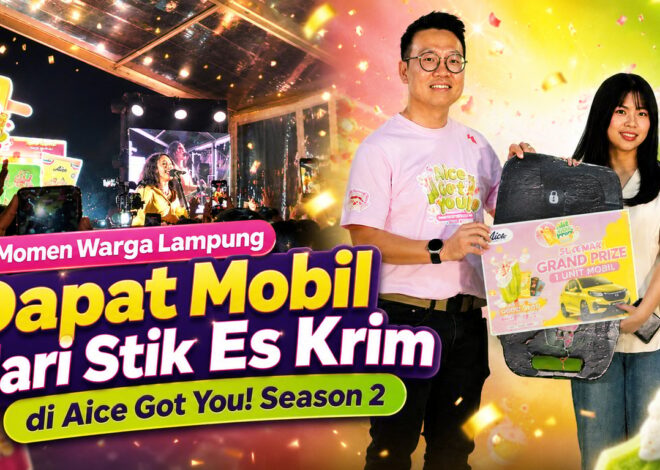 Momen Warga Lampung Dapat Mobil dari Stik Es Krim di Aice Got You! Season 2