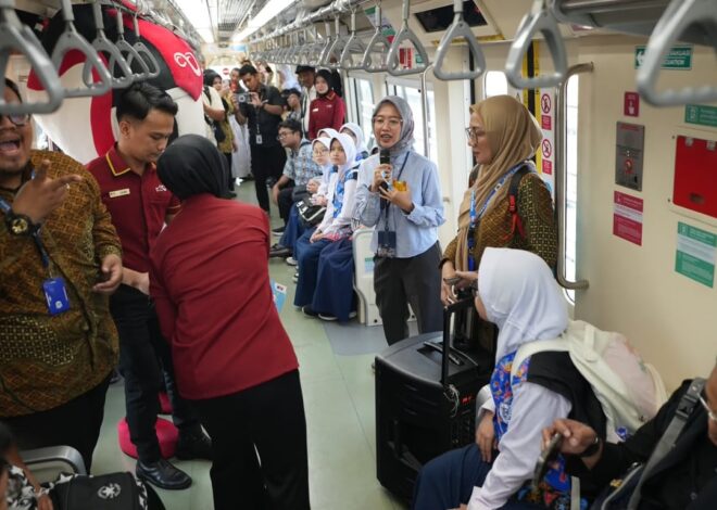Hari Anak Nasional, LRT Jabodebek Jadikan Transportasi Publik sebagai Ruang Belajar bagi Anak Penyandang Disabilitas