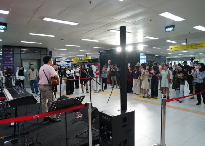 LRT Jabodebek Ubah Stasiun Menjadi Ruang Publik, Music on Track Hadirkan Pengalaman Baru bagi Pengguna