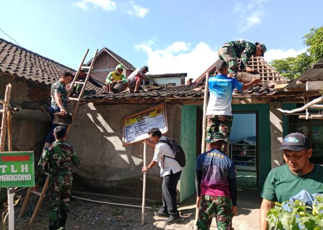 Lima Rumah Warga Berubah Lebih Layak, TMMD Kodim 0726/Sukoharjo Tunjukkan Aksi Nyata Bangun Kesejahteraan Desa
