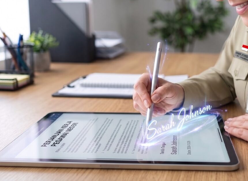 Digitalisasi Administrasi Pemerintahan dengan Tanda Tangan Elektronik