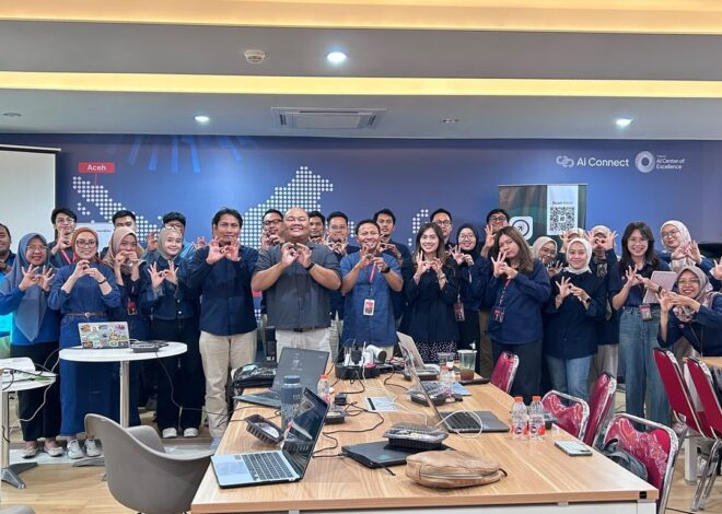 Telkom AI Center Malang dan Witel Jatim Barat Malang Gelar Workshop AI Productivity untuk Tingkatkan Produktivitas Pegawai