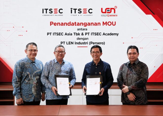 ITSEC Asia (IDX:CYBR) dan PT Len Industri (Persero) Satukan Kekuatan Teknologi dan Talenta untuk Perkuat Ketahanan Siber Indonesia